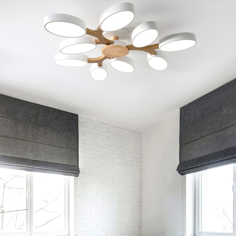 Потолочная люстра INGALIS L94 Gray by ImperiumLoft