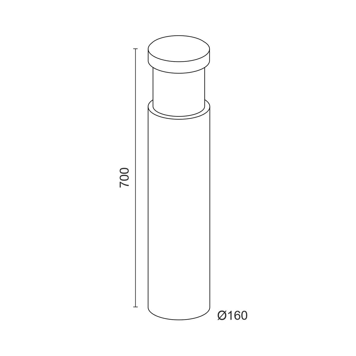 Уличный светодиодный светильник Ledron Ledron MO-7081