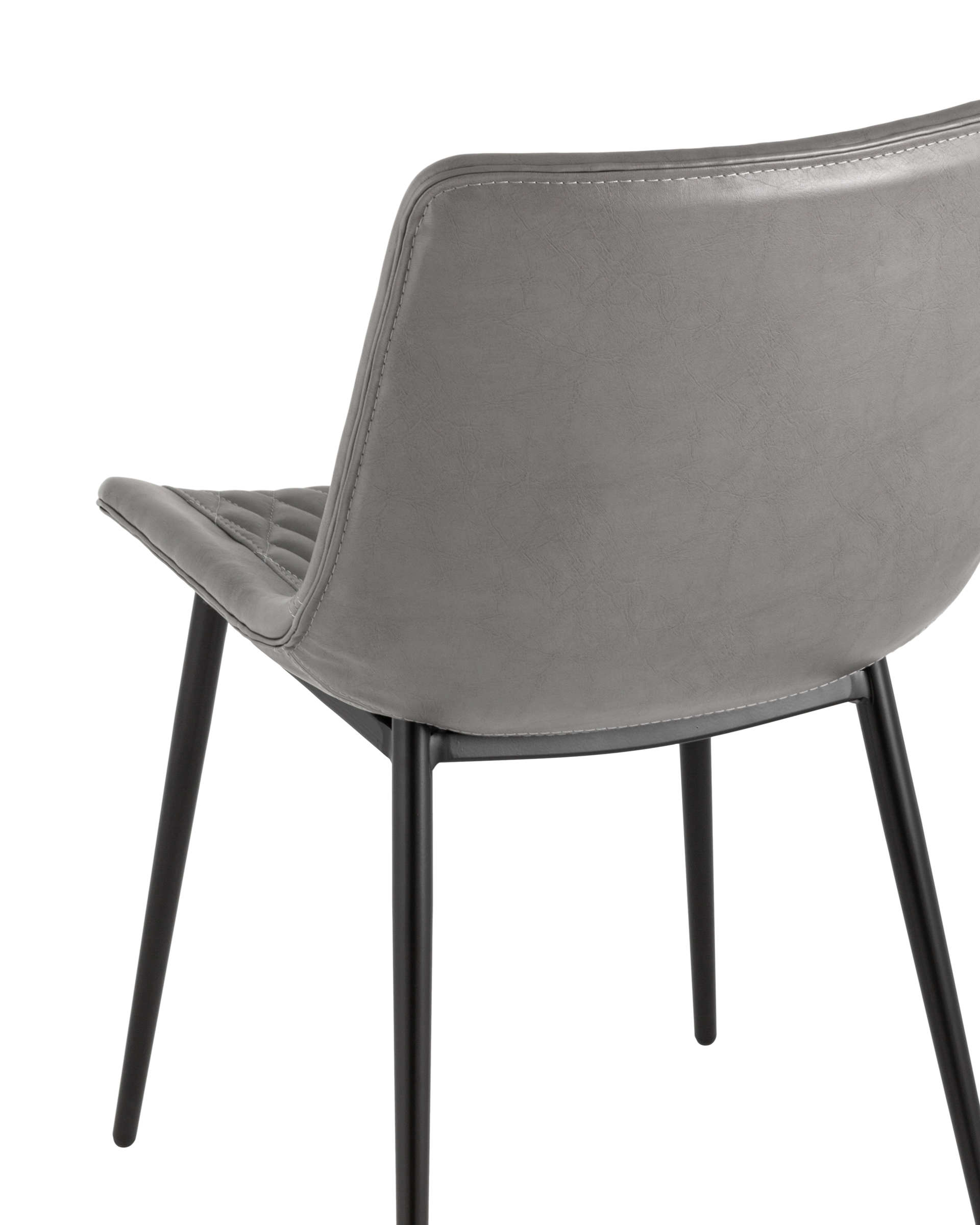 Стул Деймон экокожа серый Stool Group