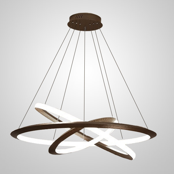Подвесная люстра HANDLE F D45 D65 D85 Brown by ImperiumLoft