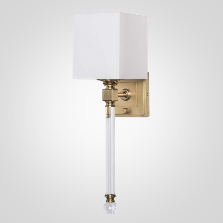 Бра Regina Andrew Crystal Sconce Brass By Imperiumloft