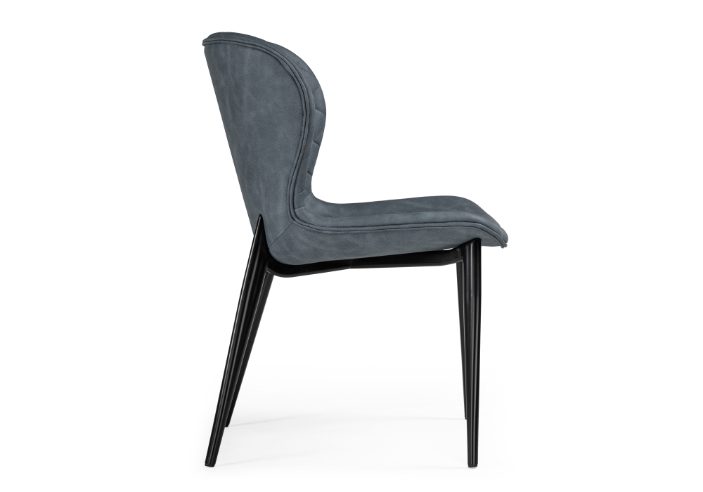 Стул Woodville Катабучи ткань kiprus 12 / черный глянец 528501