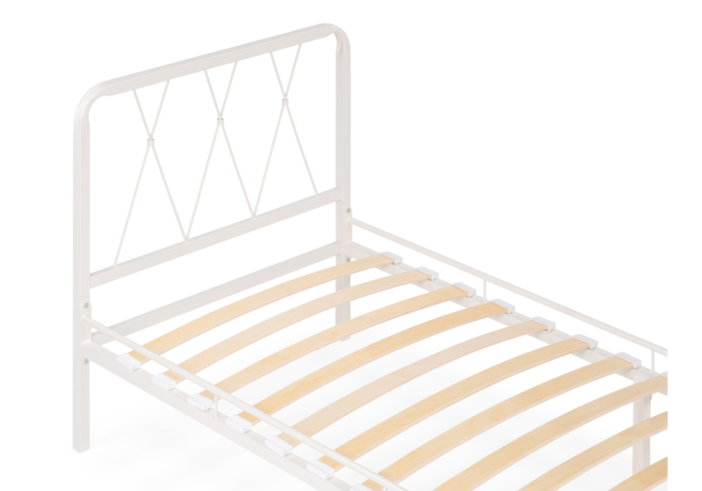 Кровать Woodville Иоханна 18 90х200 белая 511600