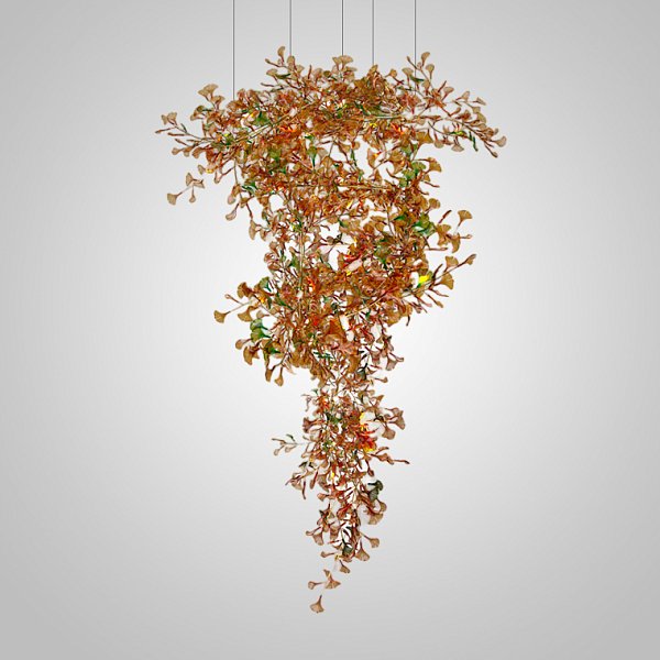 Подвесная люстра ELLING LUX H250 Amber by ImperiumLoft