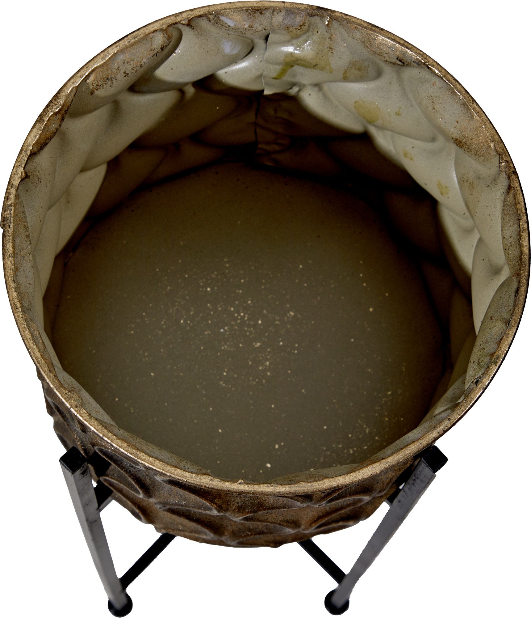 Кашпо напольное Конго на подставке Glasar 57-462/2