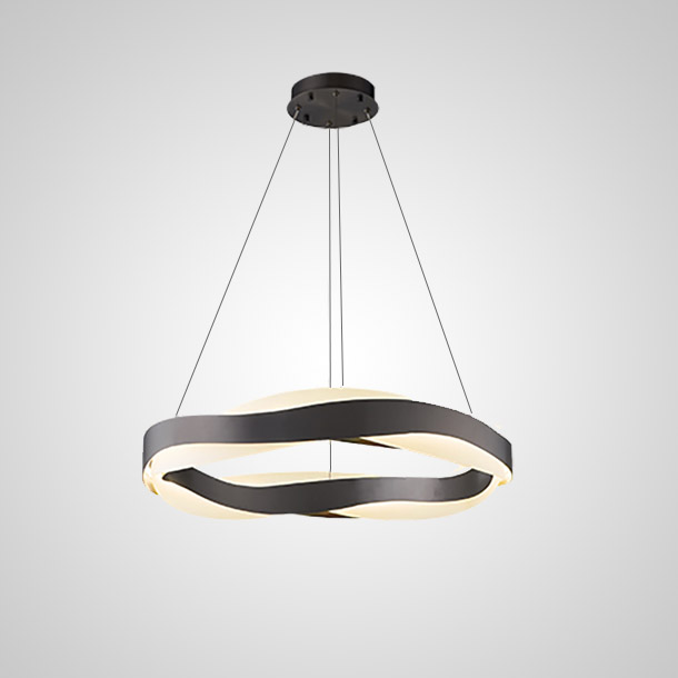 Подвесная люстра MALIKA D96 Black by ImperiumLoft