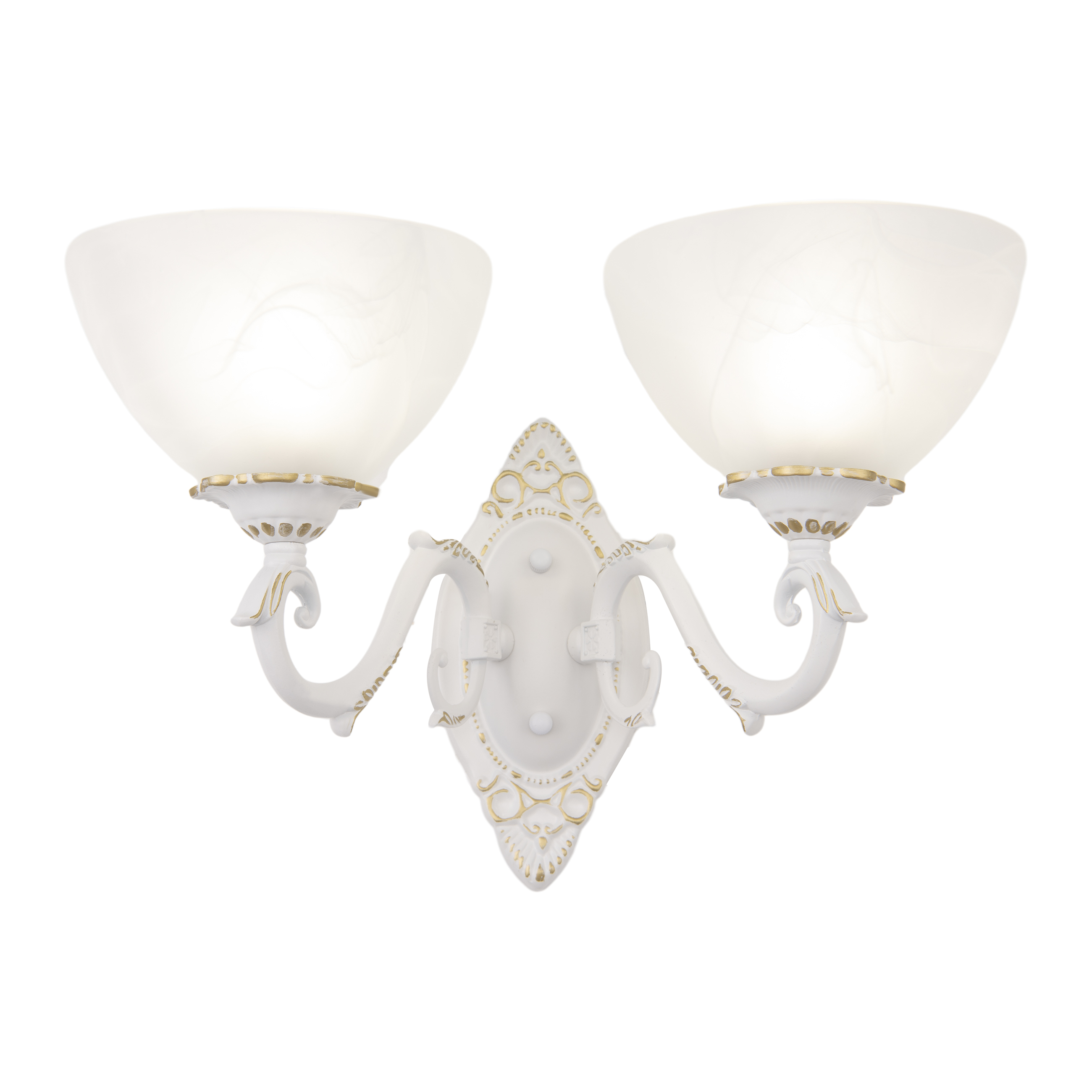 Бра с плафонами 340518/2W WT+G Arte Milano