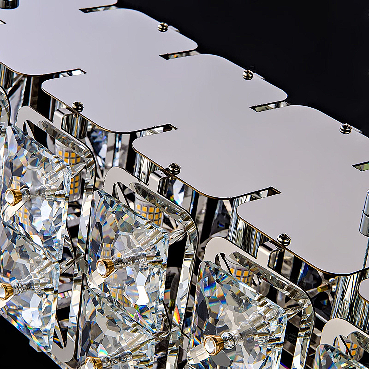 Реечный, рядный светильник TAKI LONG L120 Silver by ImperiumLoft