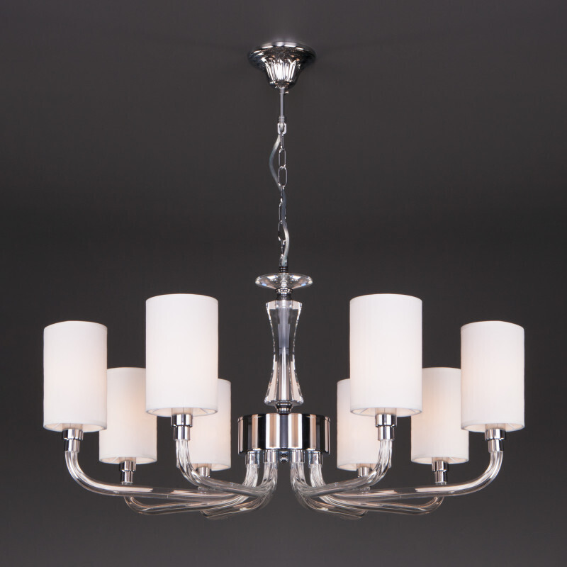 Подвесная люстра Eurosvet 60120/8 хром Smart (60112/8)