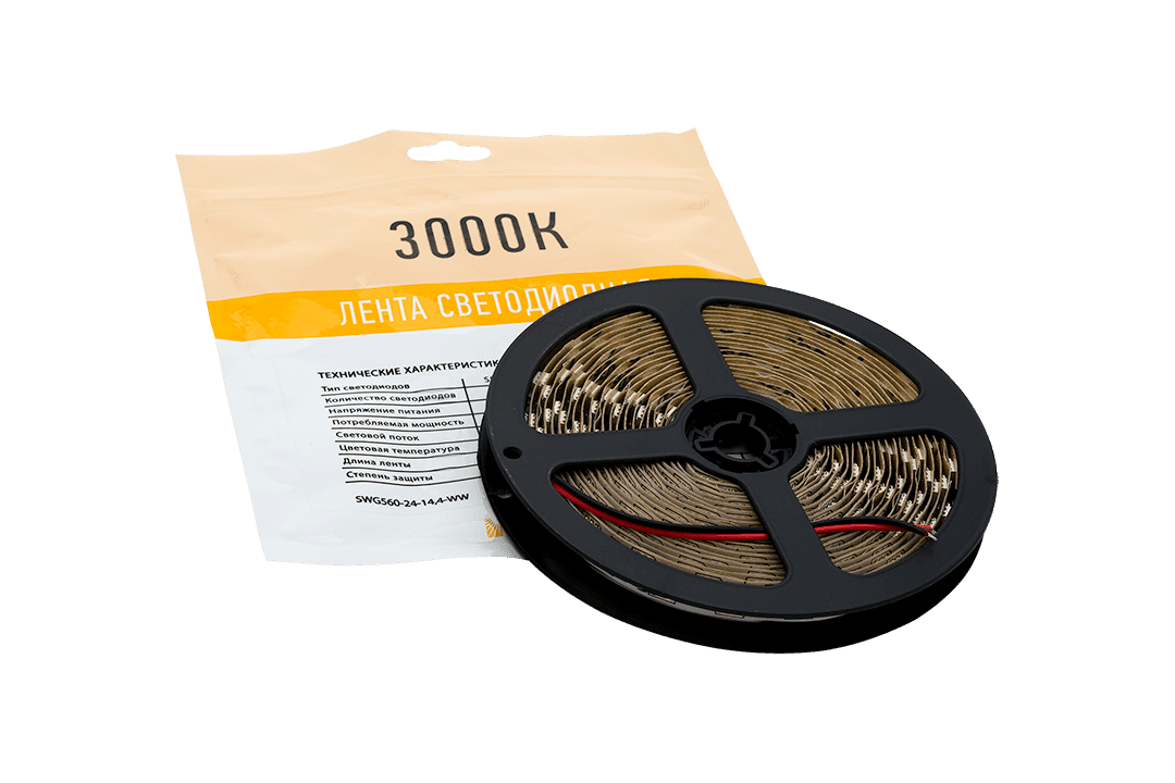 Лента светодиодная SWG SWG560-24-14.4-WW