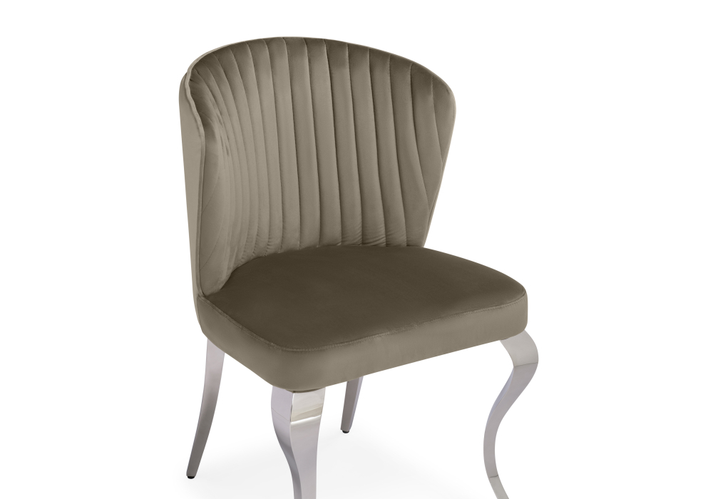 Стул Woodville Edwin light beige / steel 15389