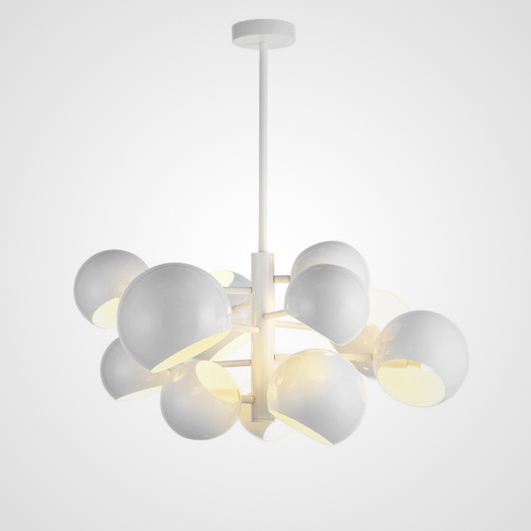 Дизайнерская люстра Kopra Burst L11 White by ImperiumLoft
