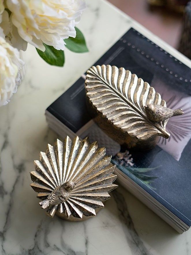 Шкатулка с птичкой Glasar 77129