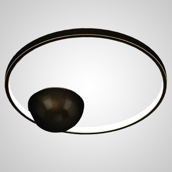 Потолочный светильник DORCAS L52.5 Brass Black by ImperiumLoft