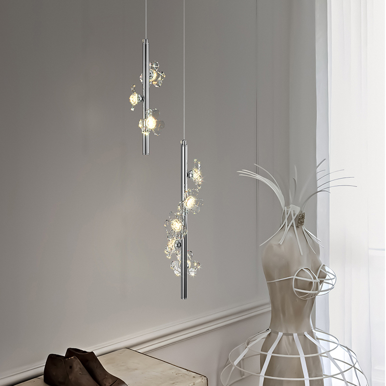 Подвесной светильник CAMILIA BW L3 White by ImperiumLoft
