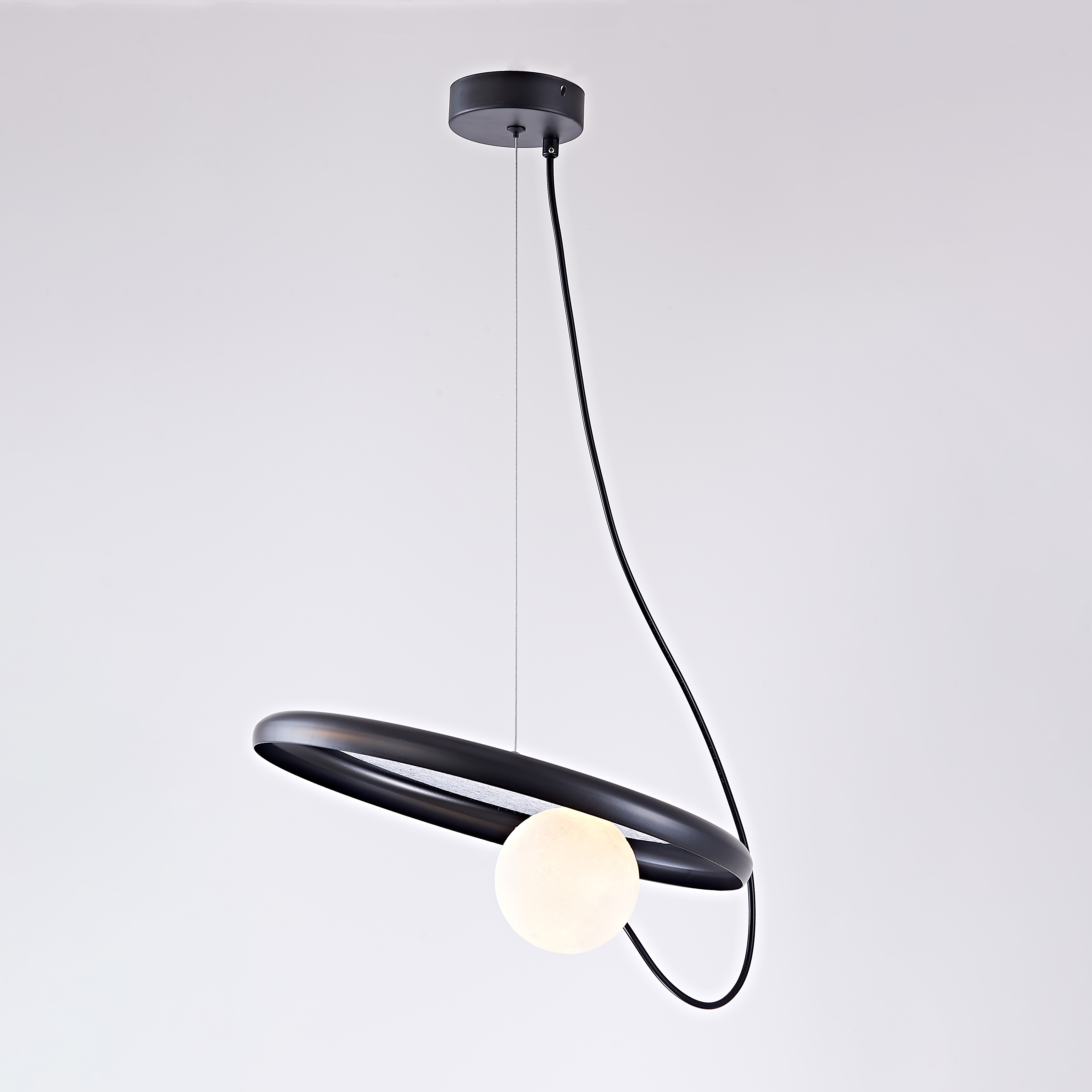 Подвесной светильник MARGOTT D35 Black by ImperiumLoft