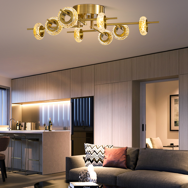 Потолочная люстра MONACO CH L8 by ImperiumLoft