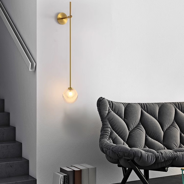 Бра LEROY WALL Brass by ImperiumLoft