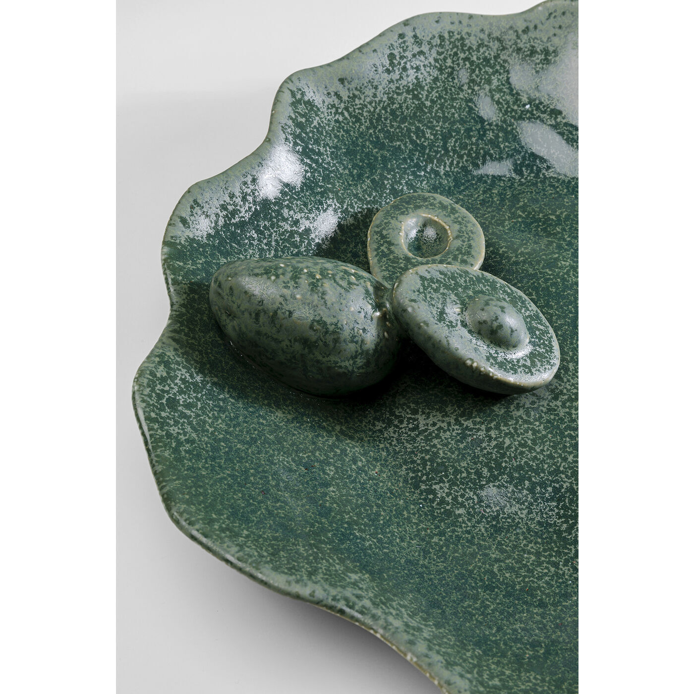 Тарелка декоративная KARE Avocado 55765