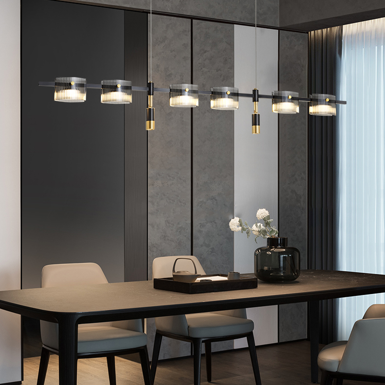 Подвесной светильник NICOLETTA C LONG L100 Black by ImperiumLoft