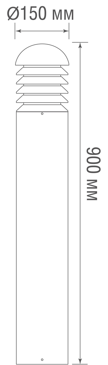 Ландшафтный светильник Donolux DL20503W18DG 900