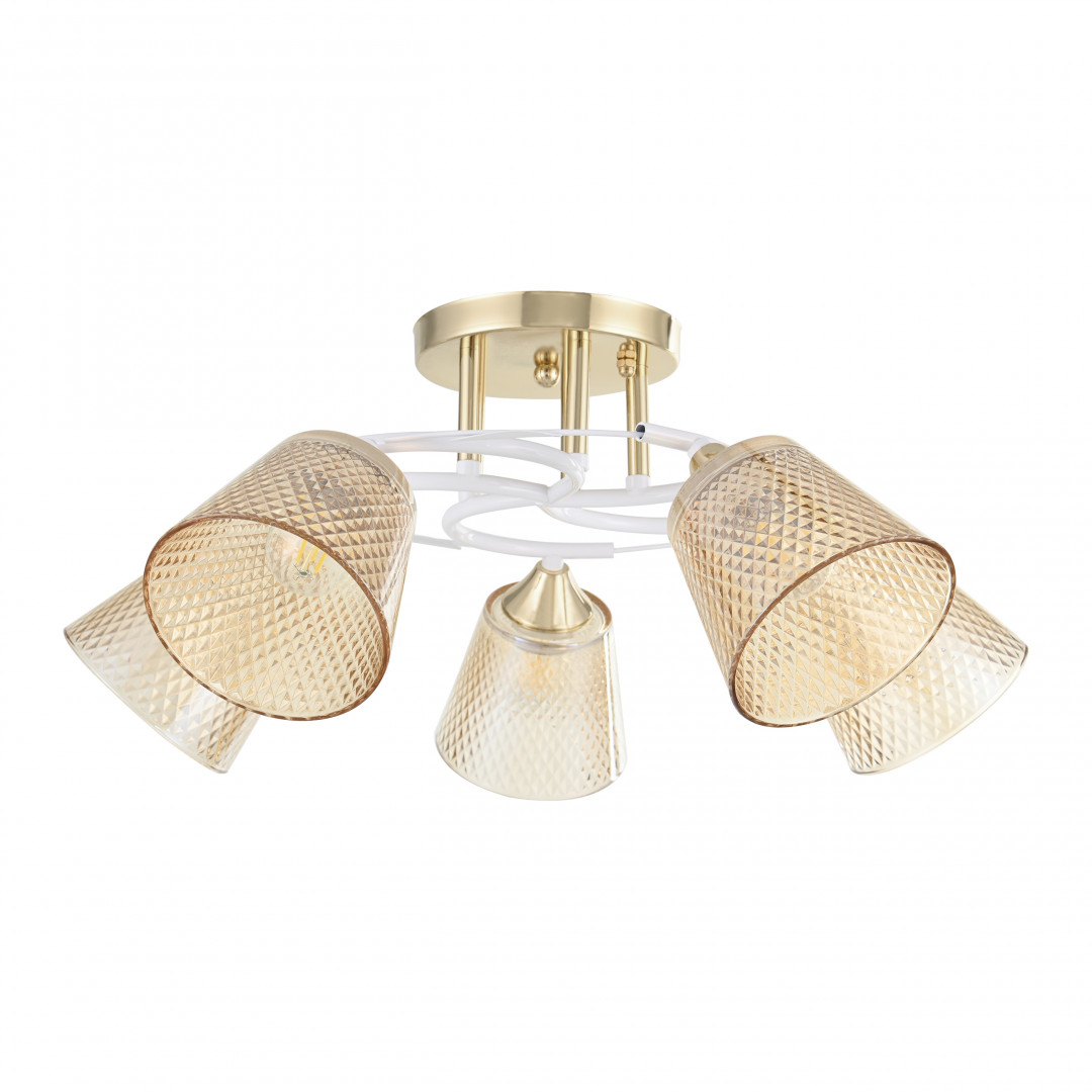 Люстра с плафонами 323006/5 FG+WT Arte Milano