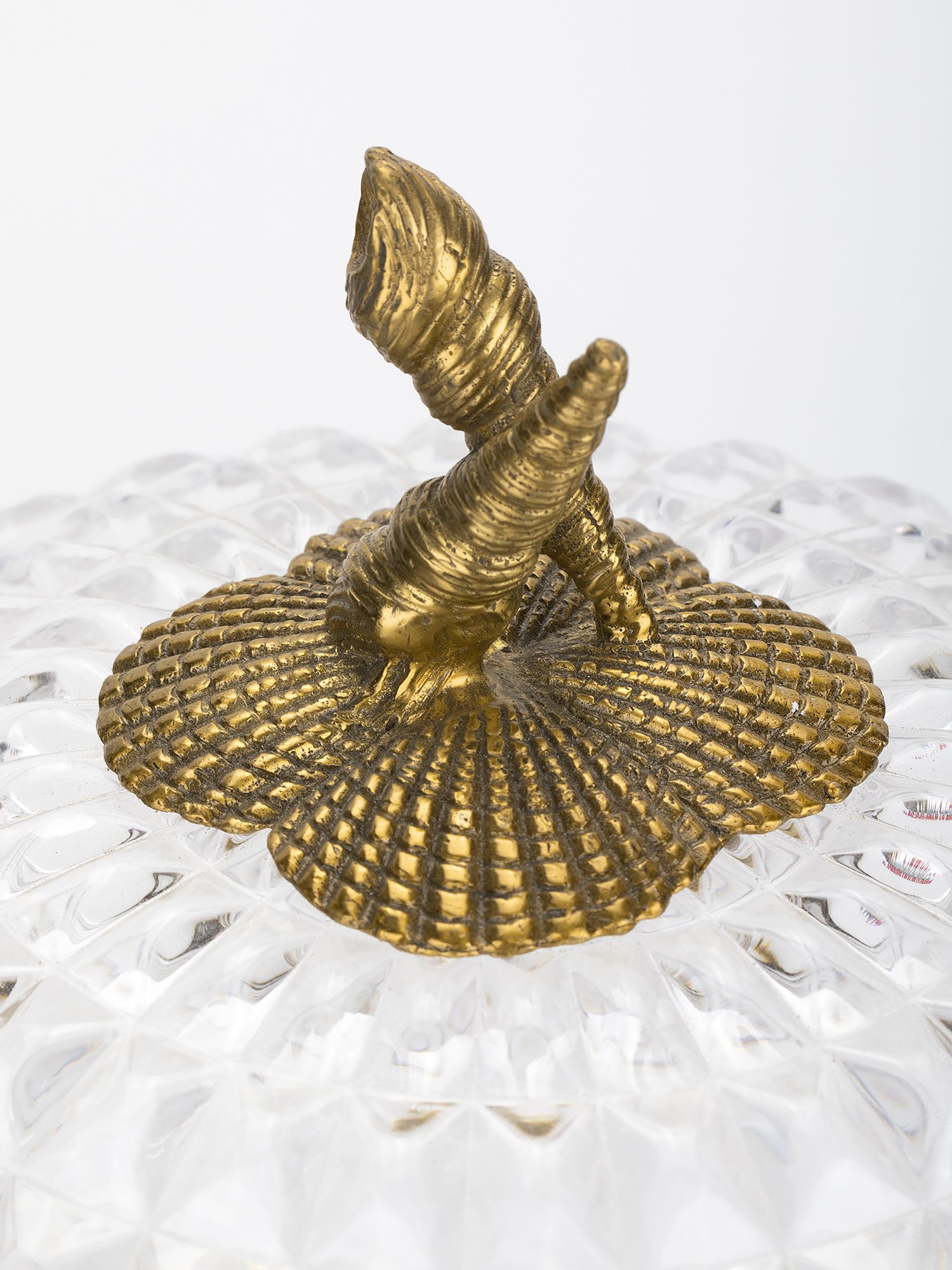 Конфетница Glasar HGL483L/1/GLASS