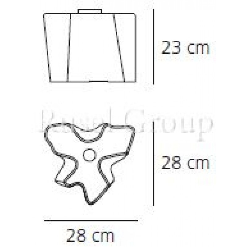 Потолочный светильник Artemide LOGICO SOFFITTO MINI singola