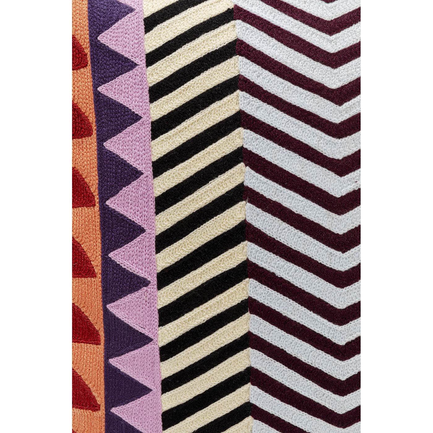 Подушка Colour Block Zig Zag 45x45cm KARE 57270