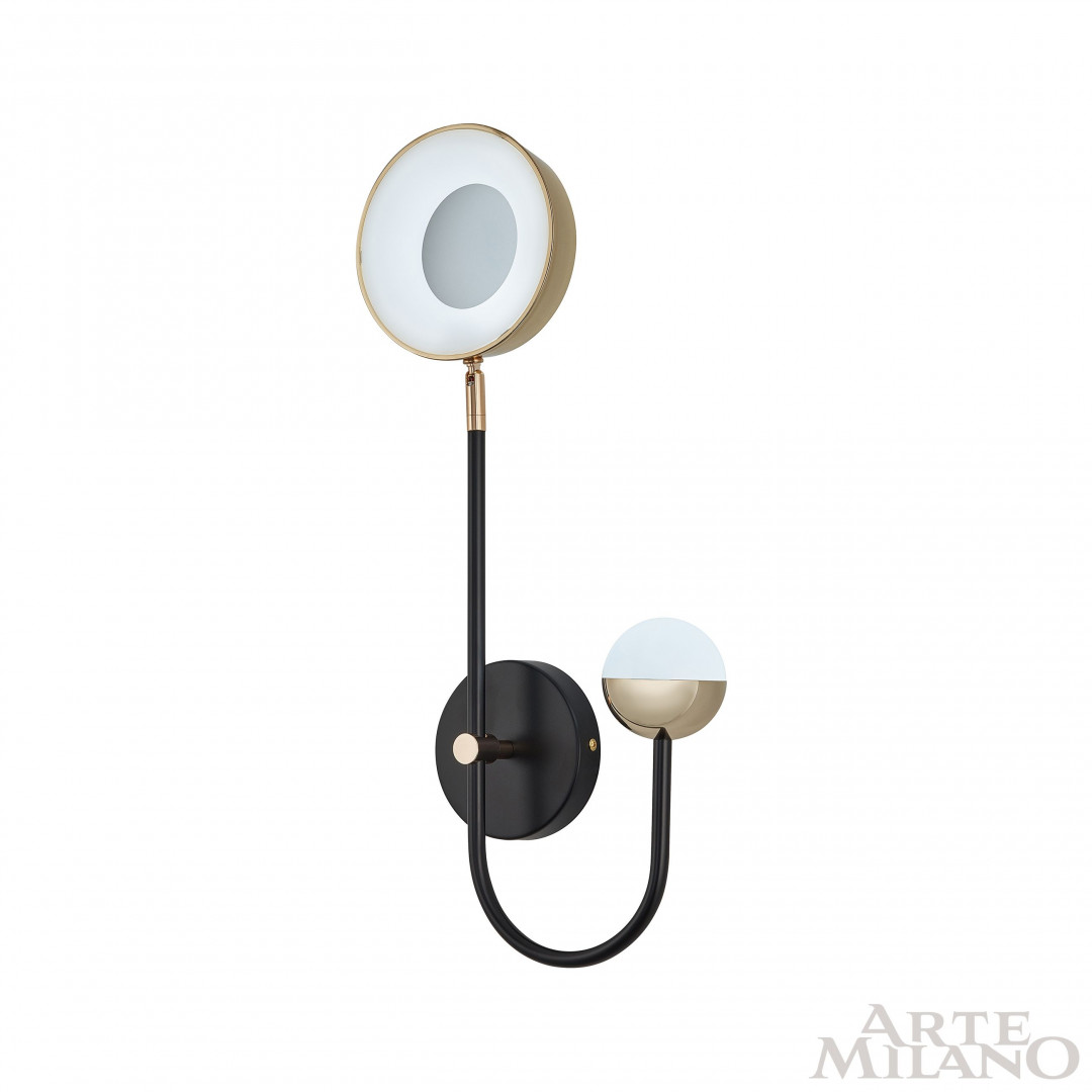 Бра светодиодные 273299/1+1 BK/GD Arte Milano