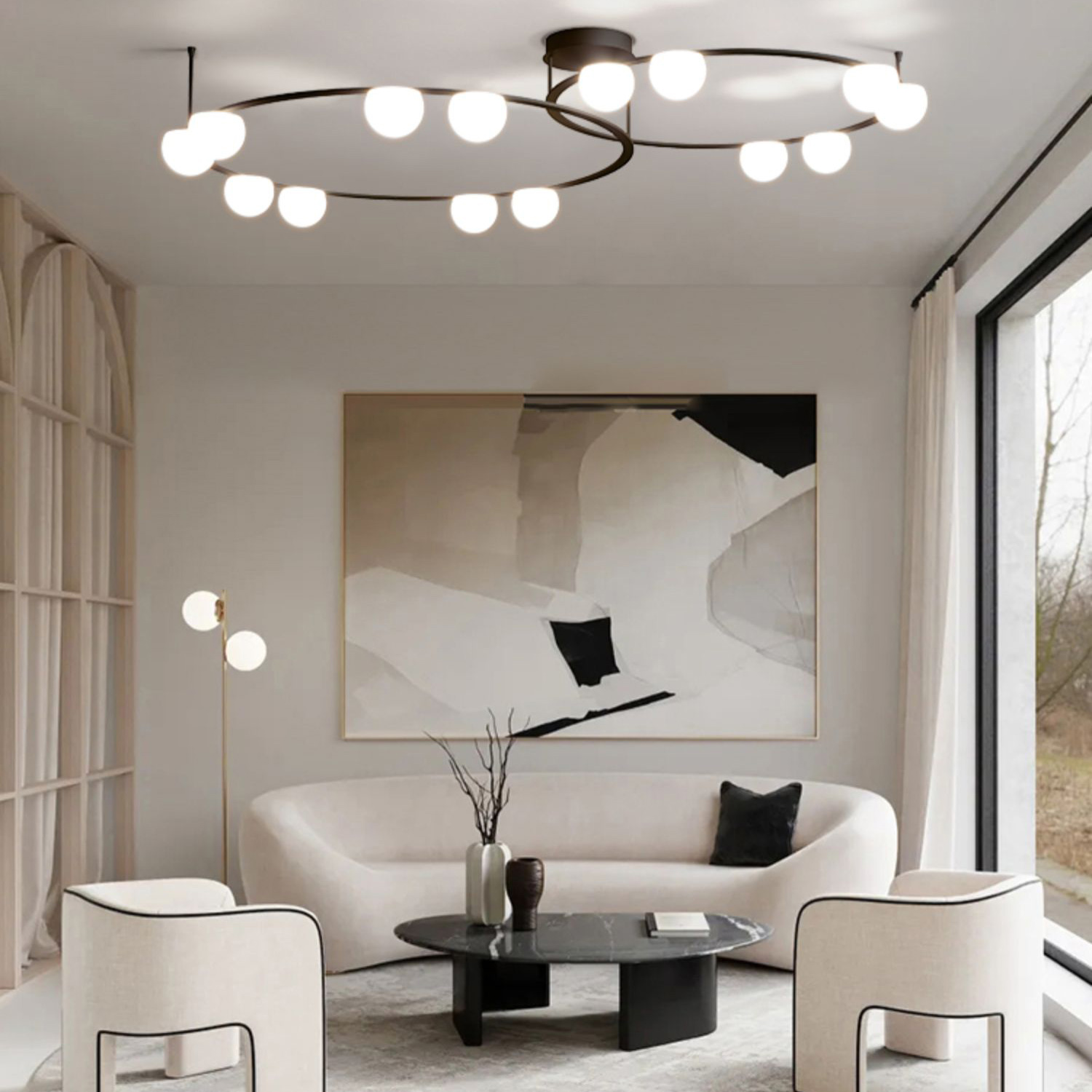 Потолочная люстра ARCANUM B DUO by ImperiumLoft