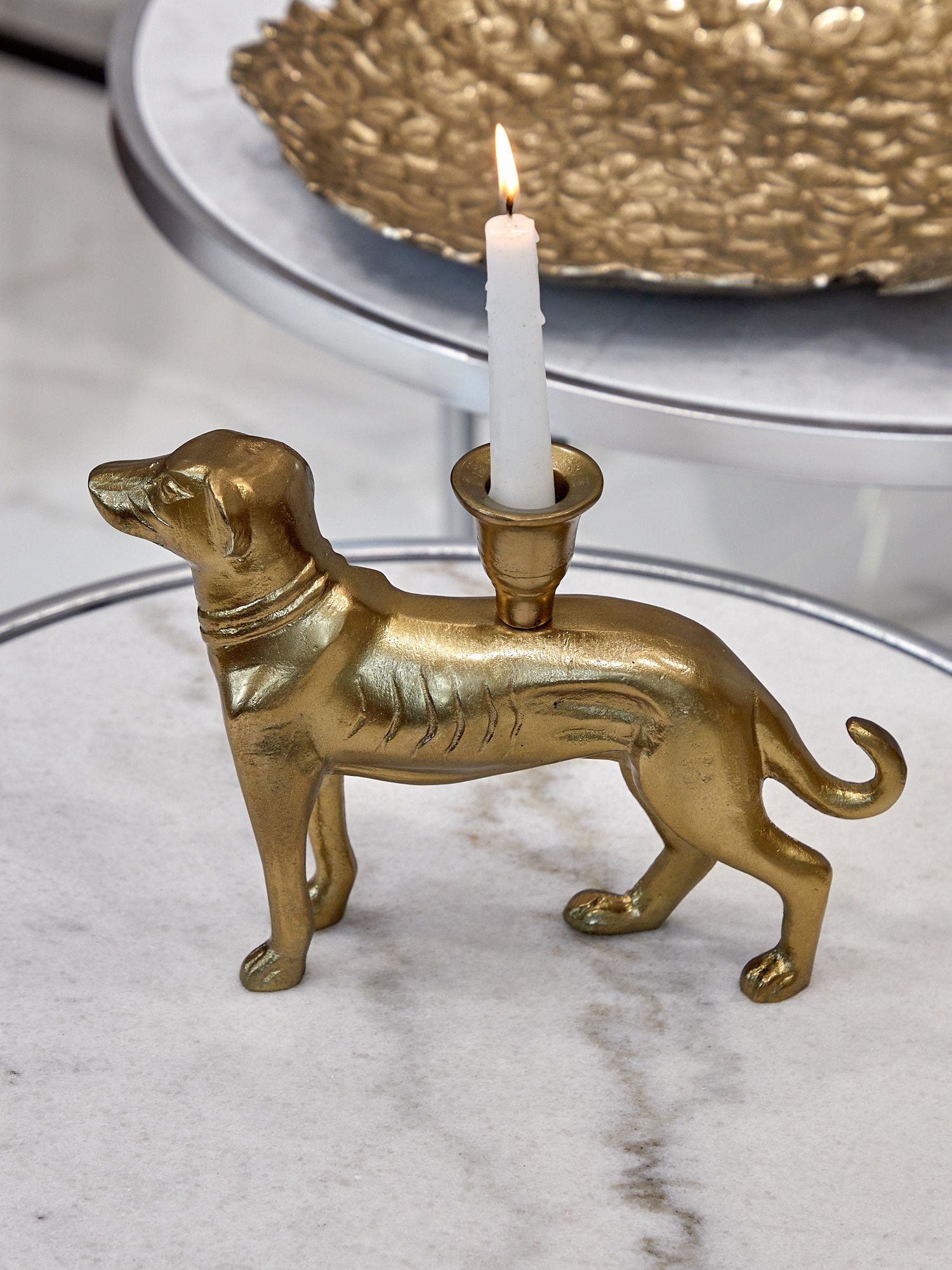 Подсвечник Собачка Glasar D5571