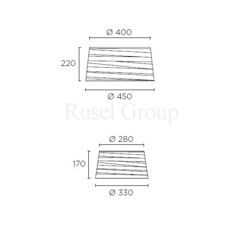 Потолочный светильник Leds C4 MAGMA PL