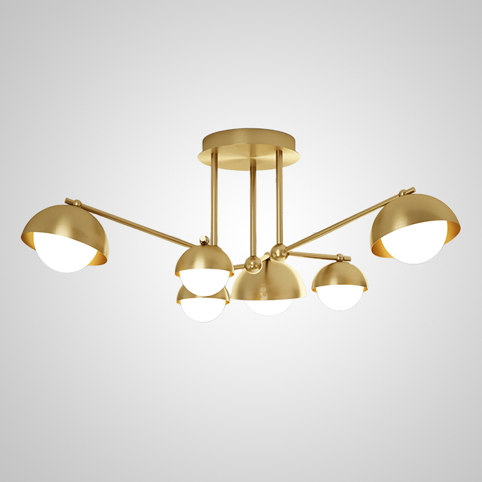 Потолочная люстра FABIANA L10 Brass by ImperiumLoft