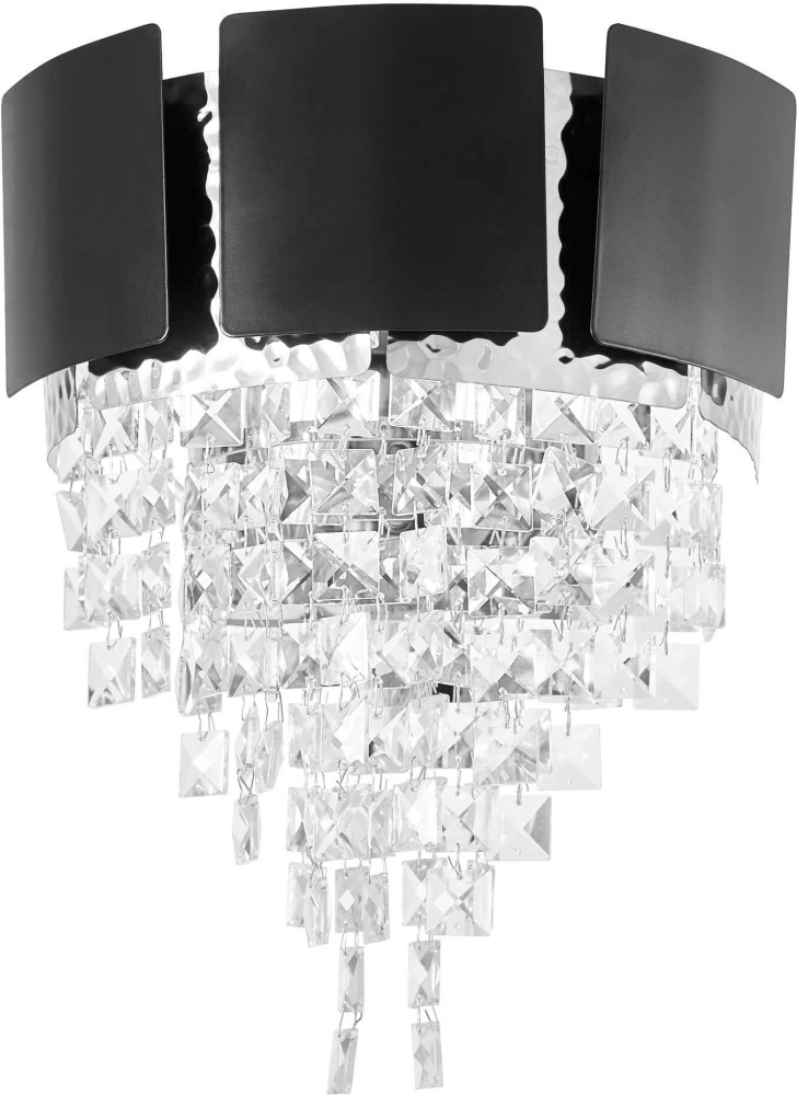 Бра Lumina Deco LDW 7045-2 BK+CHR