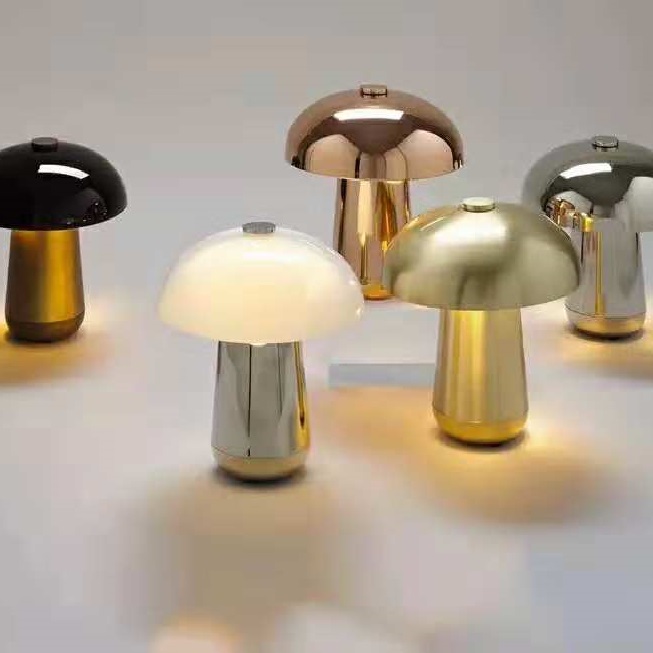 Настольная лампа Ongo Gold White by ImperiumLoft