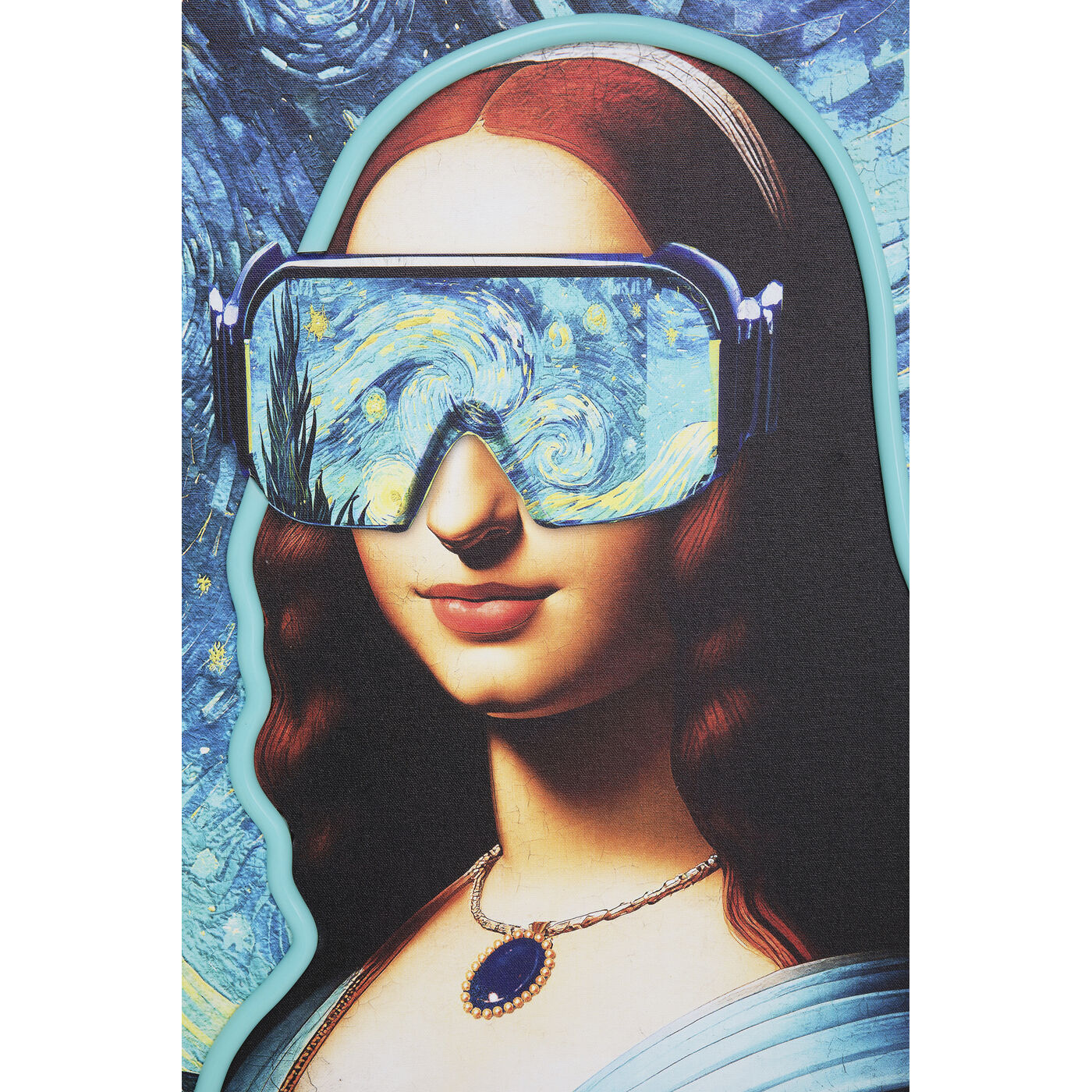 Картина LED Art Lady 80x100cm KARE 57155