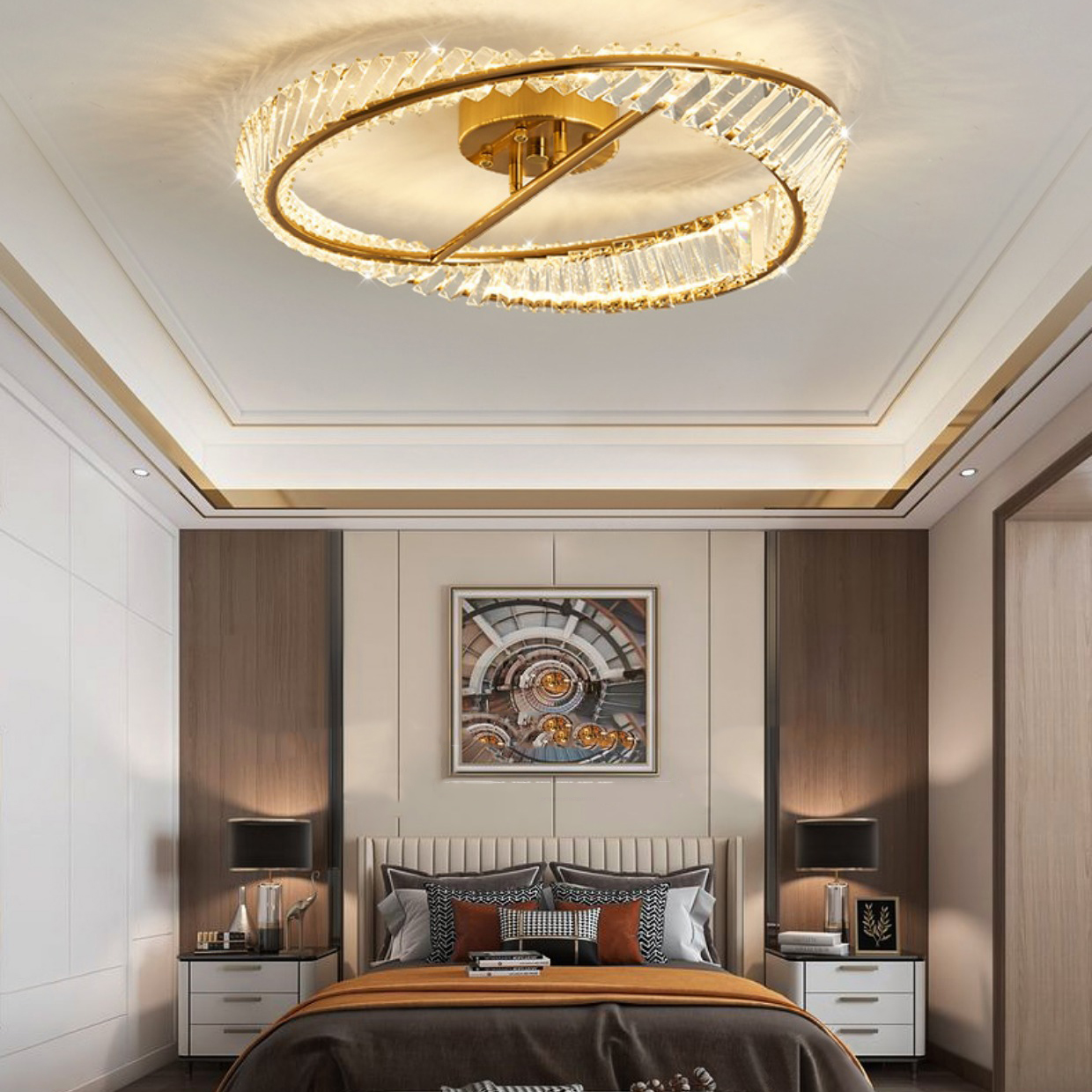 Потолочная люстра BERTOLDA CH D50 by ImperiumLoft