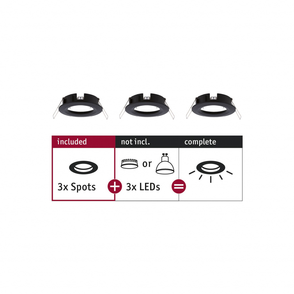 Встраиваемый светильник Paulmann 92481