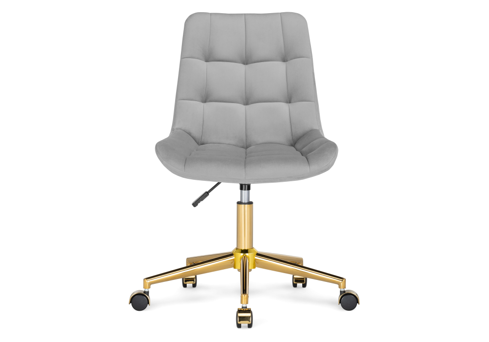 Стул Woodville Честер светло-серый (california 900)/ золото 533182