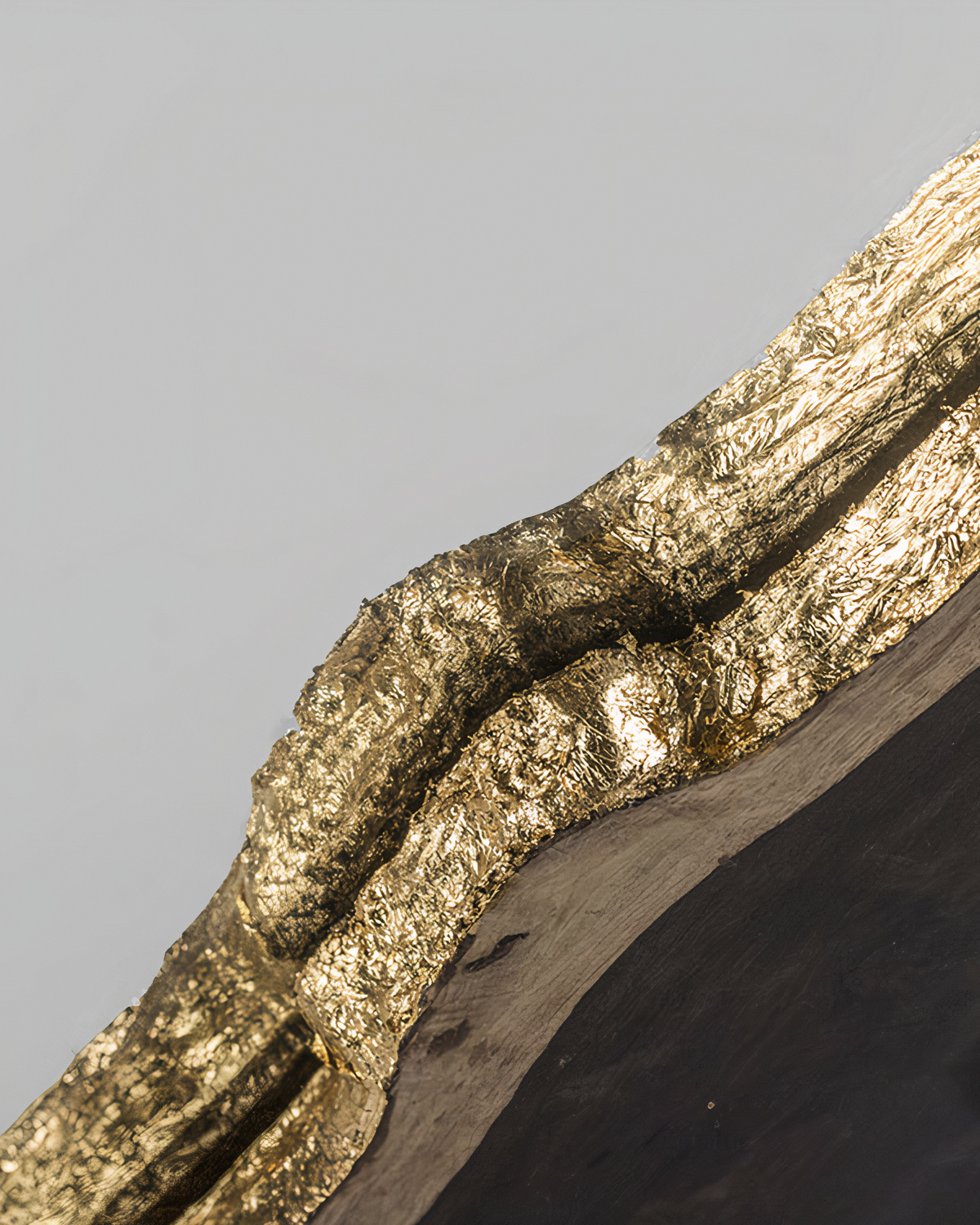 Панно из среза палисандра с зеркалом Fault Louvre Home 21H0347