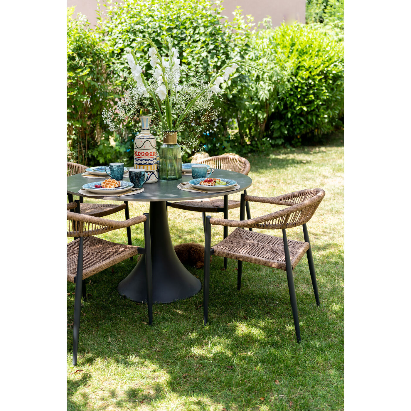 Стул с подлокотниками KARE Cala Pi 86853