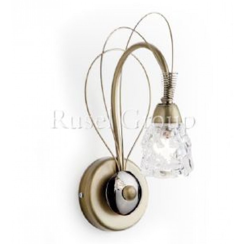 Настенный светильник Masca Luna 1865/A1 Ottone nichel