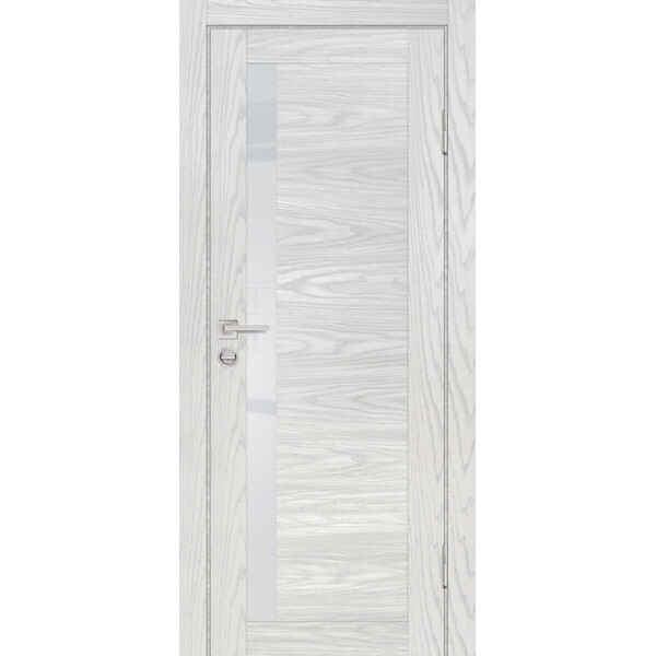 Межкомнатная дверь Graf PSM-11 лунный лакобель Дуб скай бежевый (2000 х 800)