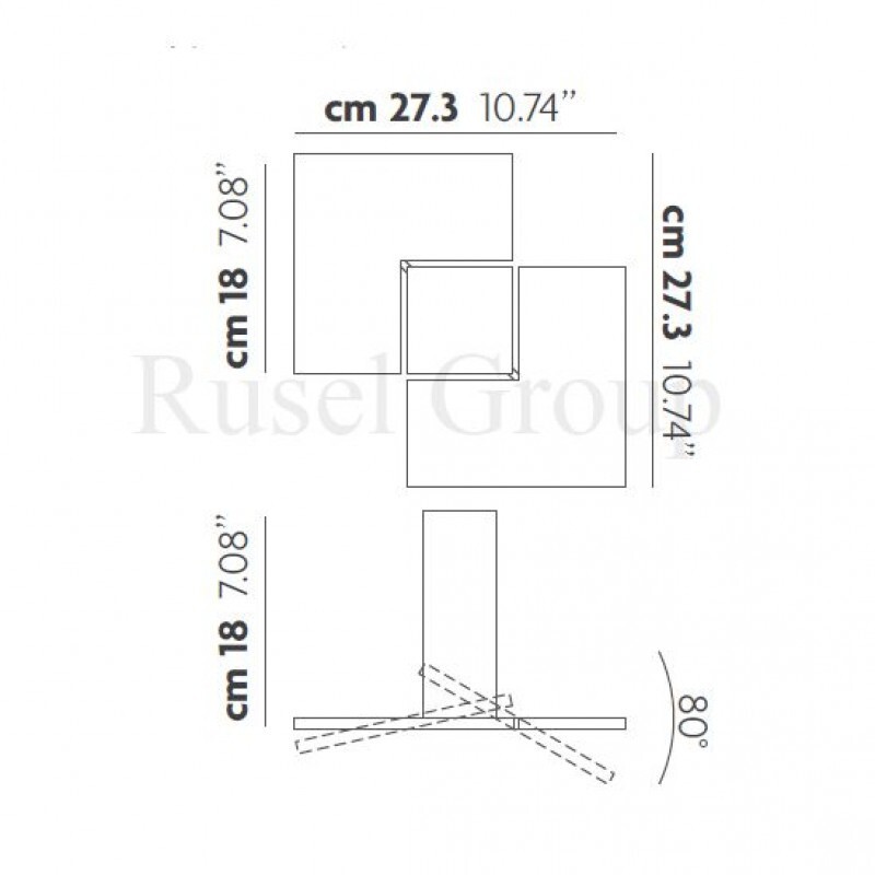 Потолочный светильник Studio Italia Design Puzzle Twist PL1
