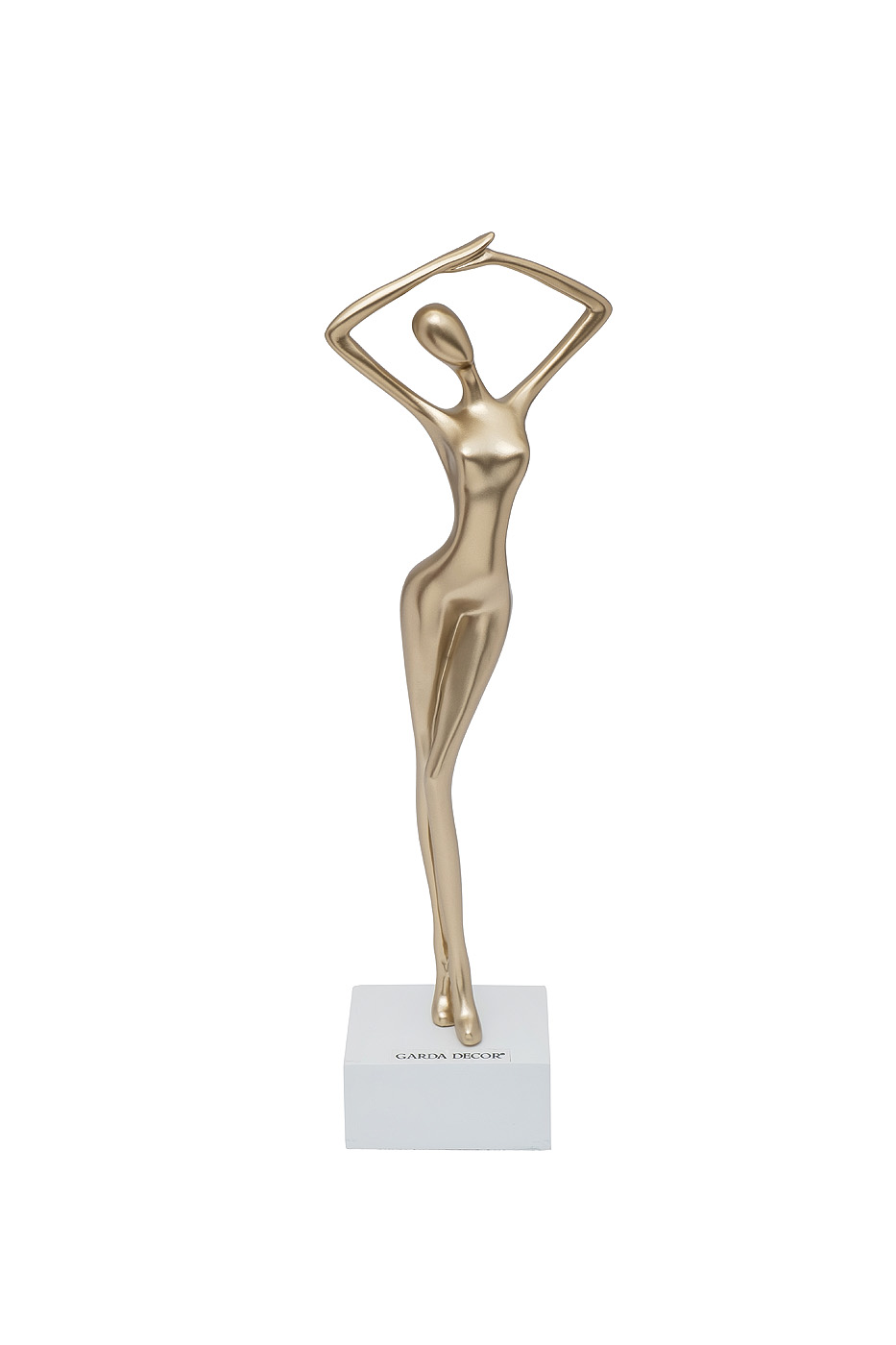 Статуэтка Женская грация золотая Garda Decor TB3510
