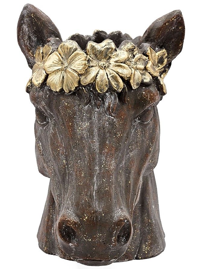 Кашпо Голова лошади Glasar B5530