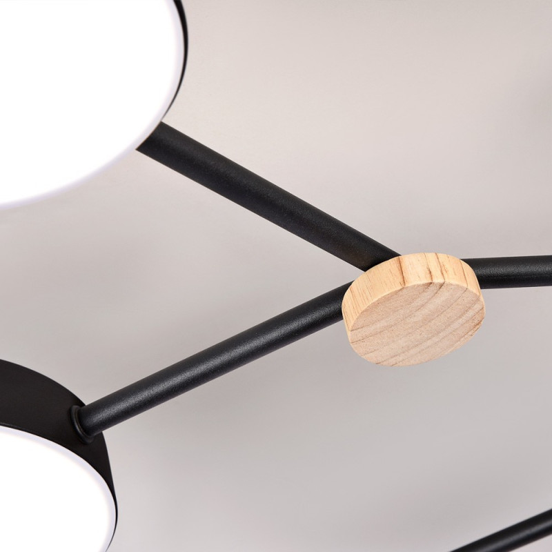 Накладная люстра LED4U L3201-960 BK