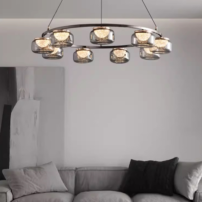 Подвесная люстра MAYER RING D60 by ImperiumLoft