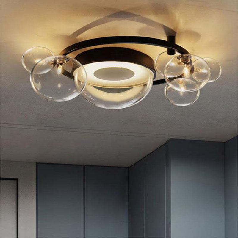 Потолочная люстра на кольцевом каркасе IONA CORE D47 by ImperiumLoft